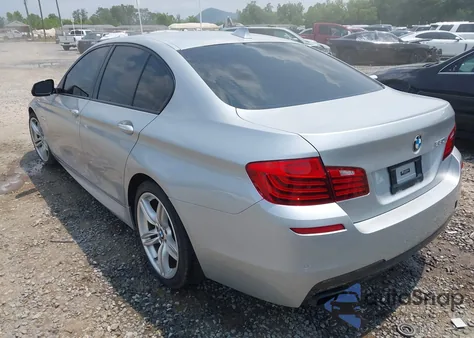 2014 BMW 550 I z USA, uszkodzony, nr VIN WBAKN9C53ED000965